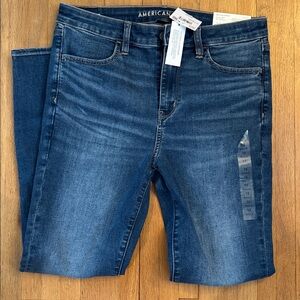 American Eagle High Rise Jegging 12 Regular Next Level Stretch Skinny Jeans